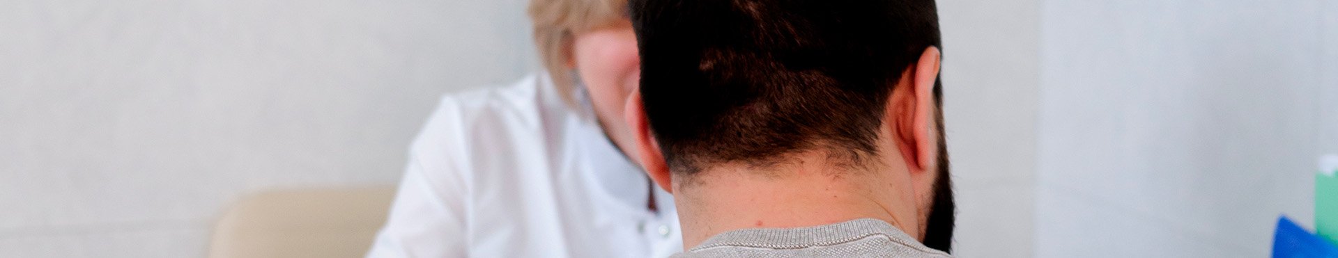 пациент на консультации с доктором